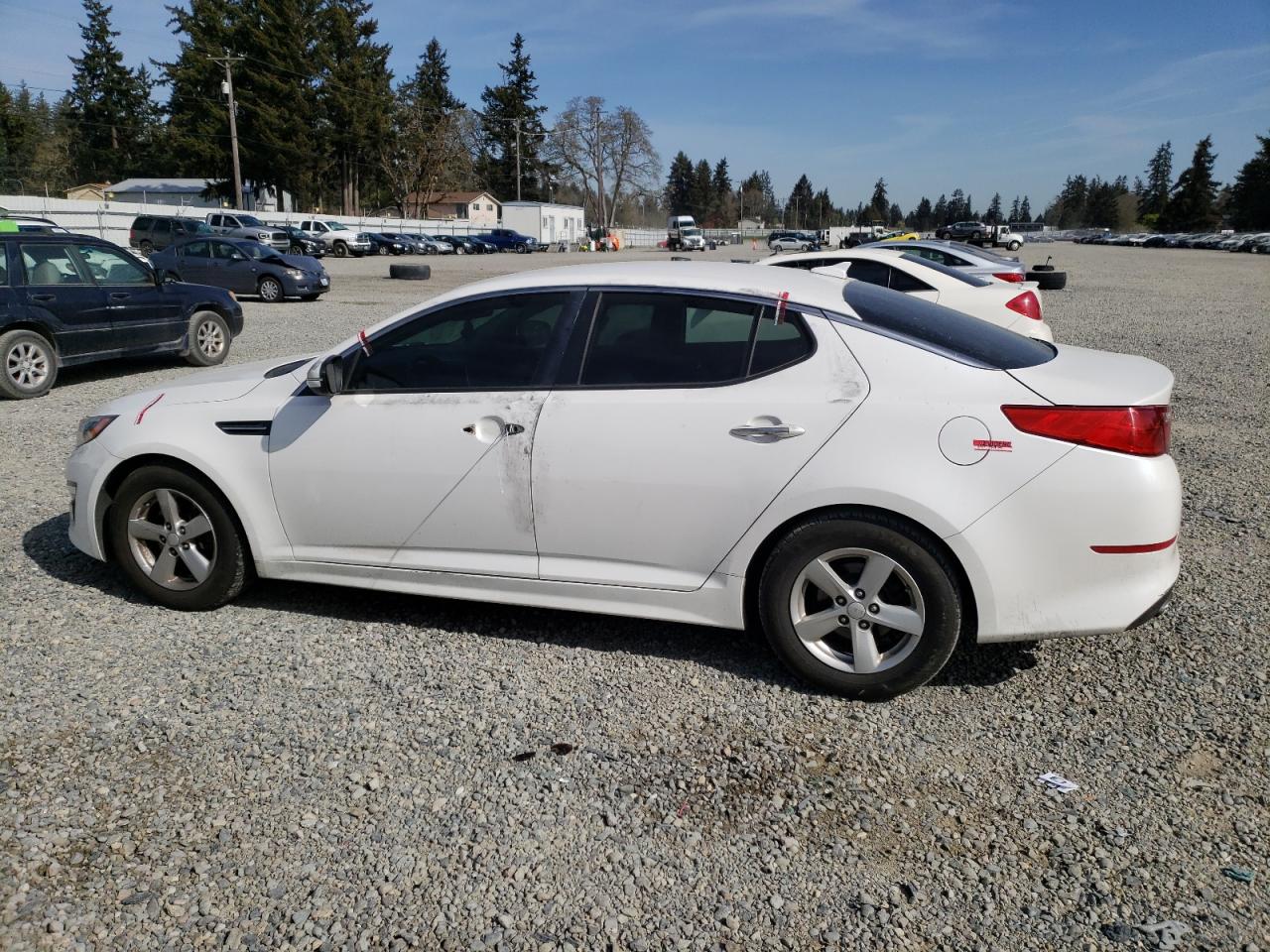 2014 Kia Optima Lx vin: KNAGM4A73E5463053