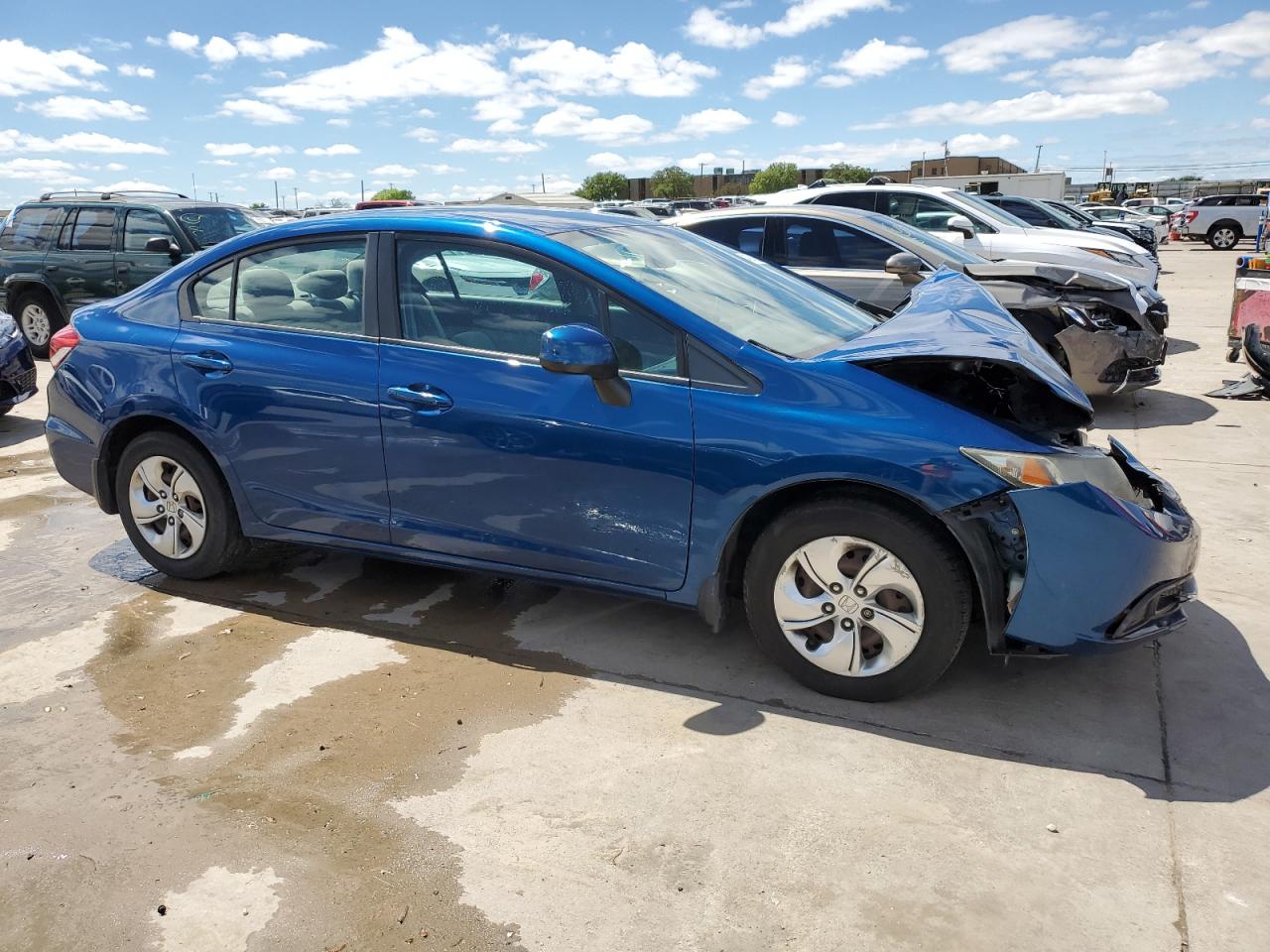 2013 Honda Civic Lx vin: 2HGFB2F5XDH566530