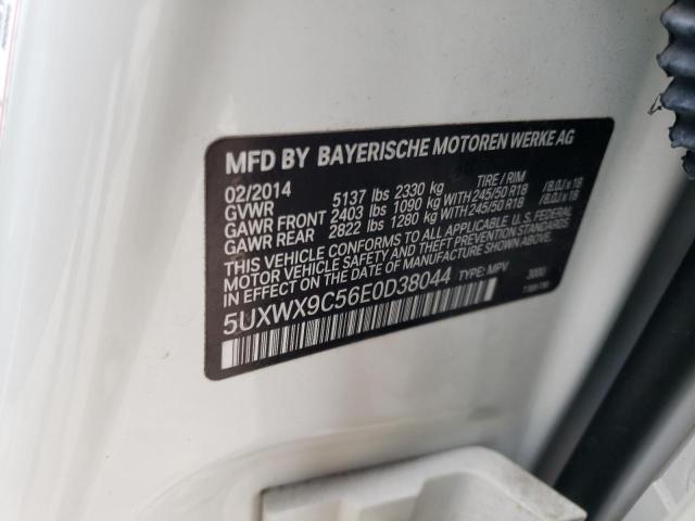 2014 BMW X3 xDrive28I VIN: 5UXWX9C56E0D38044 Lot: 50198954