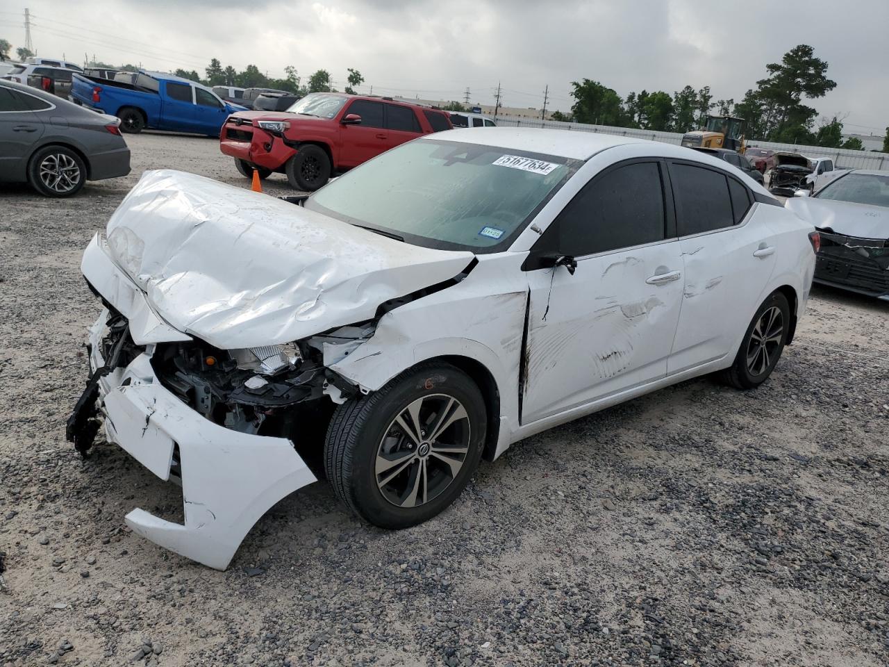 3N1AB8CV5NY234901 2022 Nissan Sentra Sv