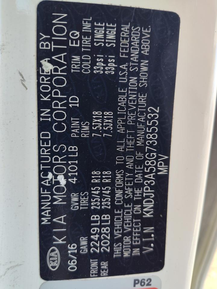 KNDJP3A58G7385532 2016 Kia Soul +