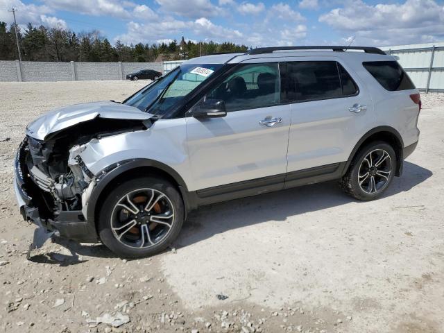 Lot #2471605309 2014 FORD EXPLORER S salvage car