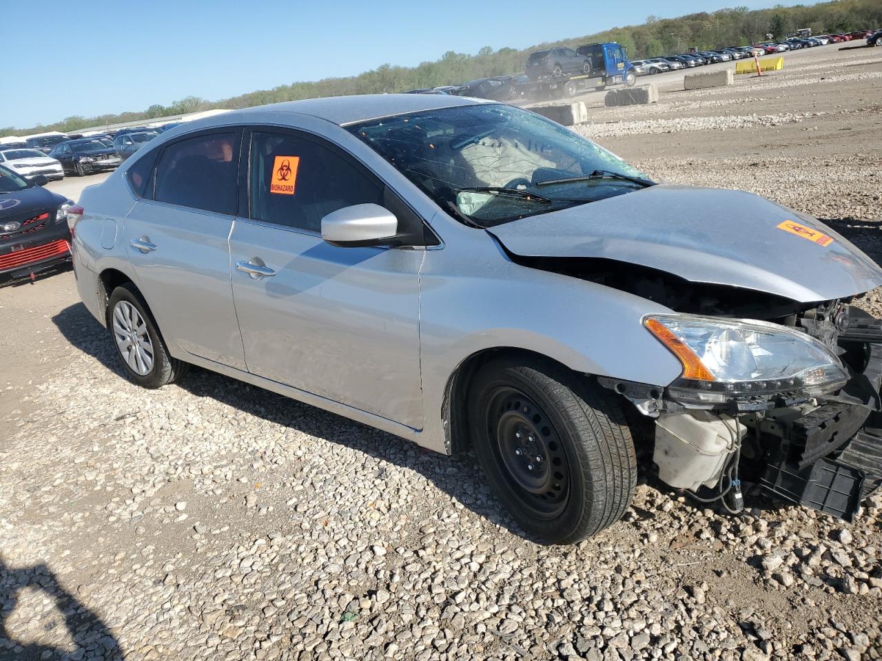 2015 Nissan Sentra S vin: 3N1AB7APXFY240158