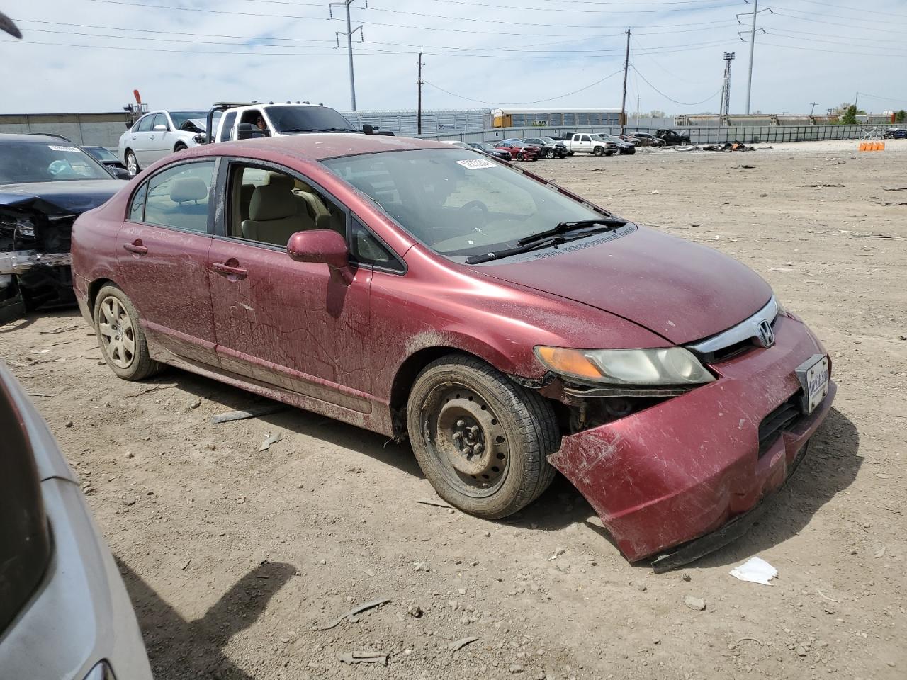 2HGFA16598H529150 2008 Honda Civic Lx