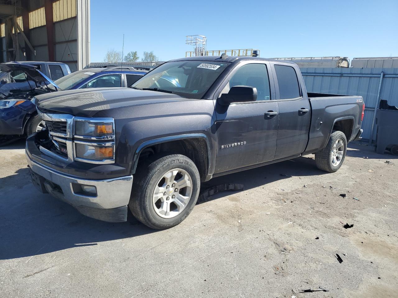 1GCVKREC5EZ371133 2014 Chevrolet Silverado K1500 Lt