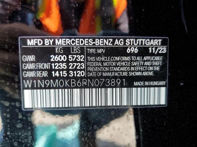 2023 MERCEDES-BENZ EQB 300 4M - W1N9M0KB6PN073891
