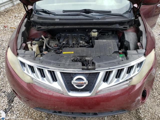 2009 Nissan Murano S VIN: JN8AZ18U09W003826 Lot: 49800274