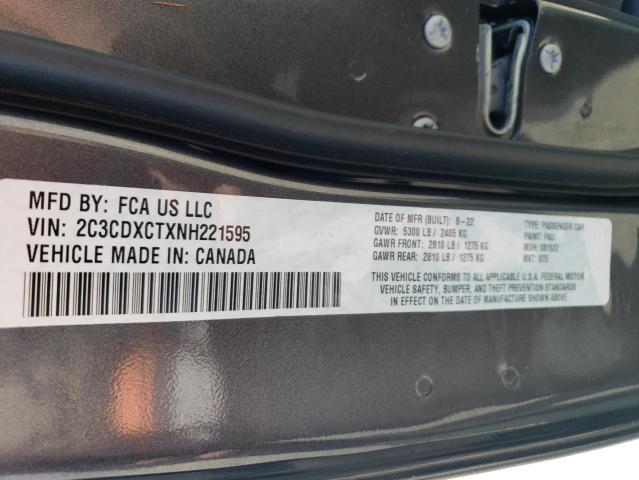 2022 DODGE CHARGER R/ - 2C3CDXCTXNH221595