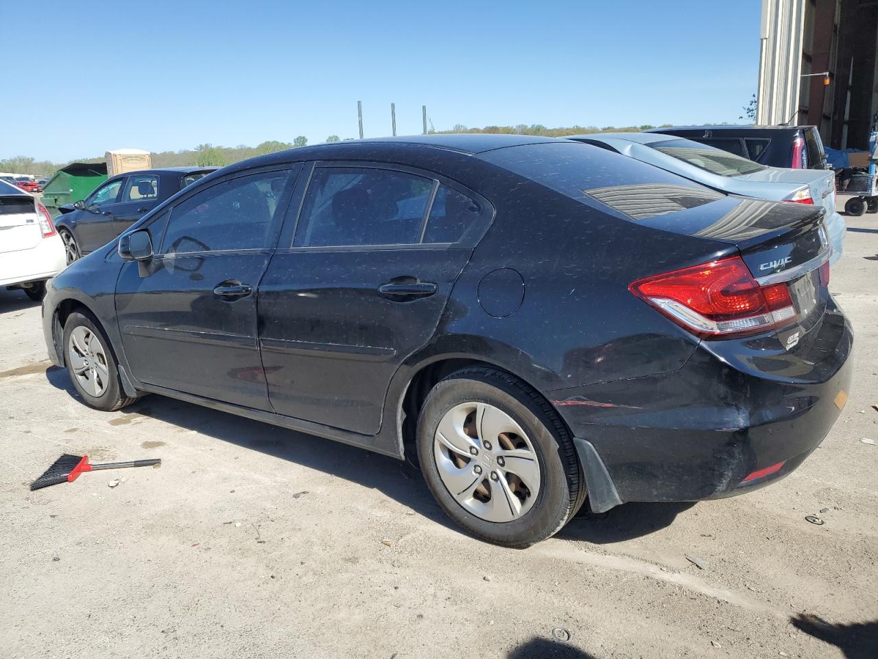 Lot #2853201150 2013 HONDA CIVIC LX