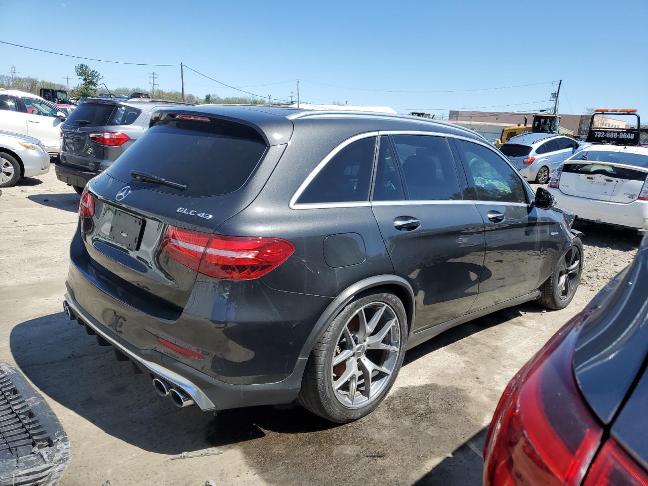 2020 Mercedes-Benz Glc 43 4Matic Amg vin: WDC0G6EB4LF728604