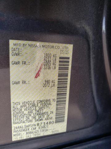 2015 NISSAN ALTIMA 2.5 - 1N4AL3AP5FN873480