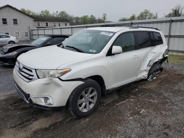 2012 Toyota Highlander Base VIN: 5TDBK3EH5CS115844 Lot: 47143244