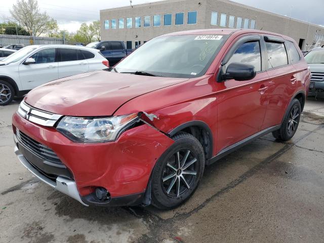 2015 Mitsubishi Outlander Es VIN: JA4AD2A37FZ007183 Lot: 52718974