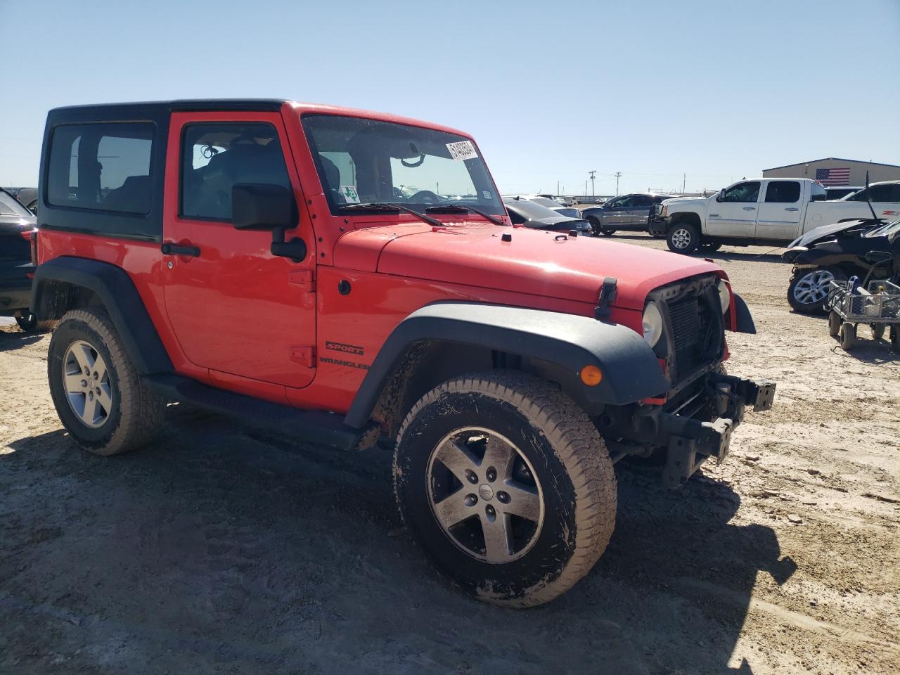 1C4AJWAG0DL589927 2013 Jeep Wrangler Sport