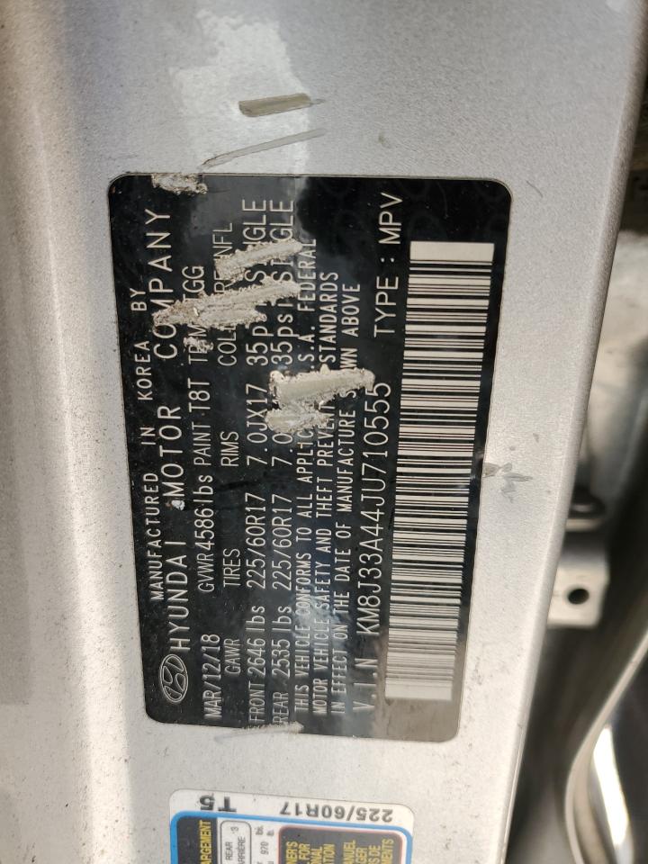 KM8J33A44JU710555 2018 Hyundai Tucson Sel