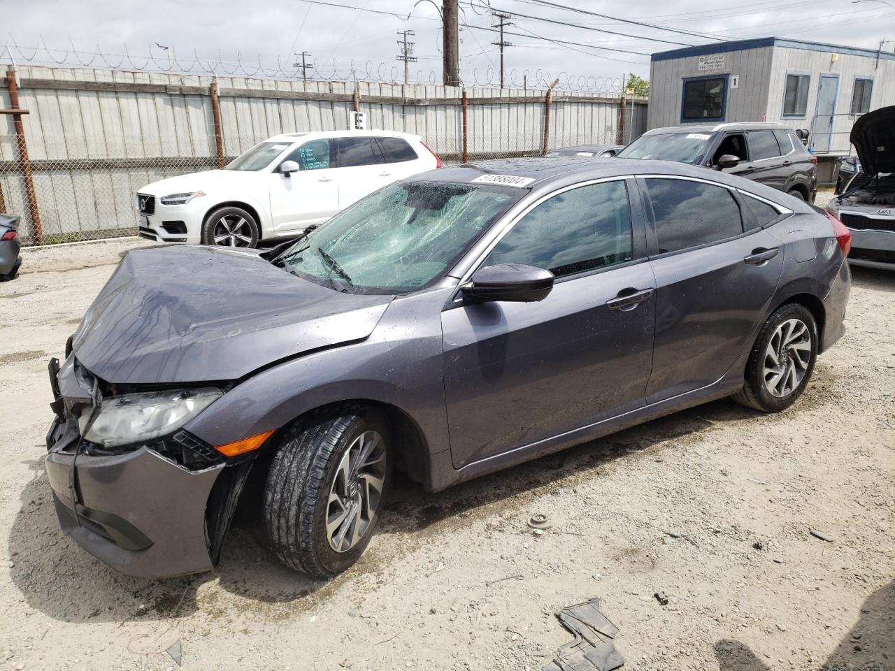 2HGFC2F71JH502242 2018 Honda Civic Ex