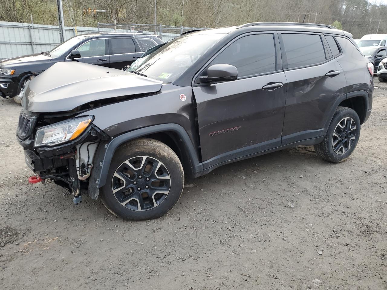 2020 Jeep Compass Trailhawk vin: 3C4NJDDB5LT163174