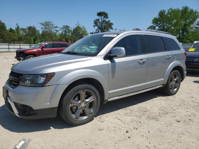 Lot #2519227717 2015 DODGE JOURNEY CR salvage car