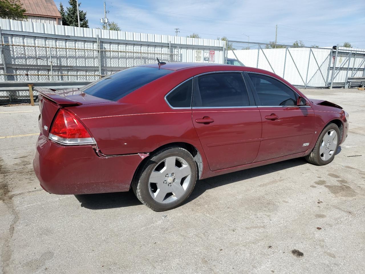 2G1WD58C989229586 2008 Chevrolet Impala Super Sport