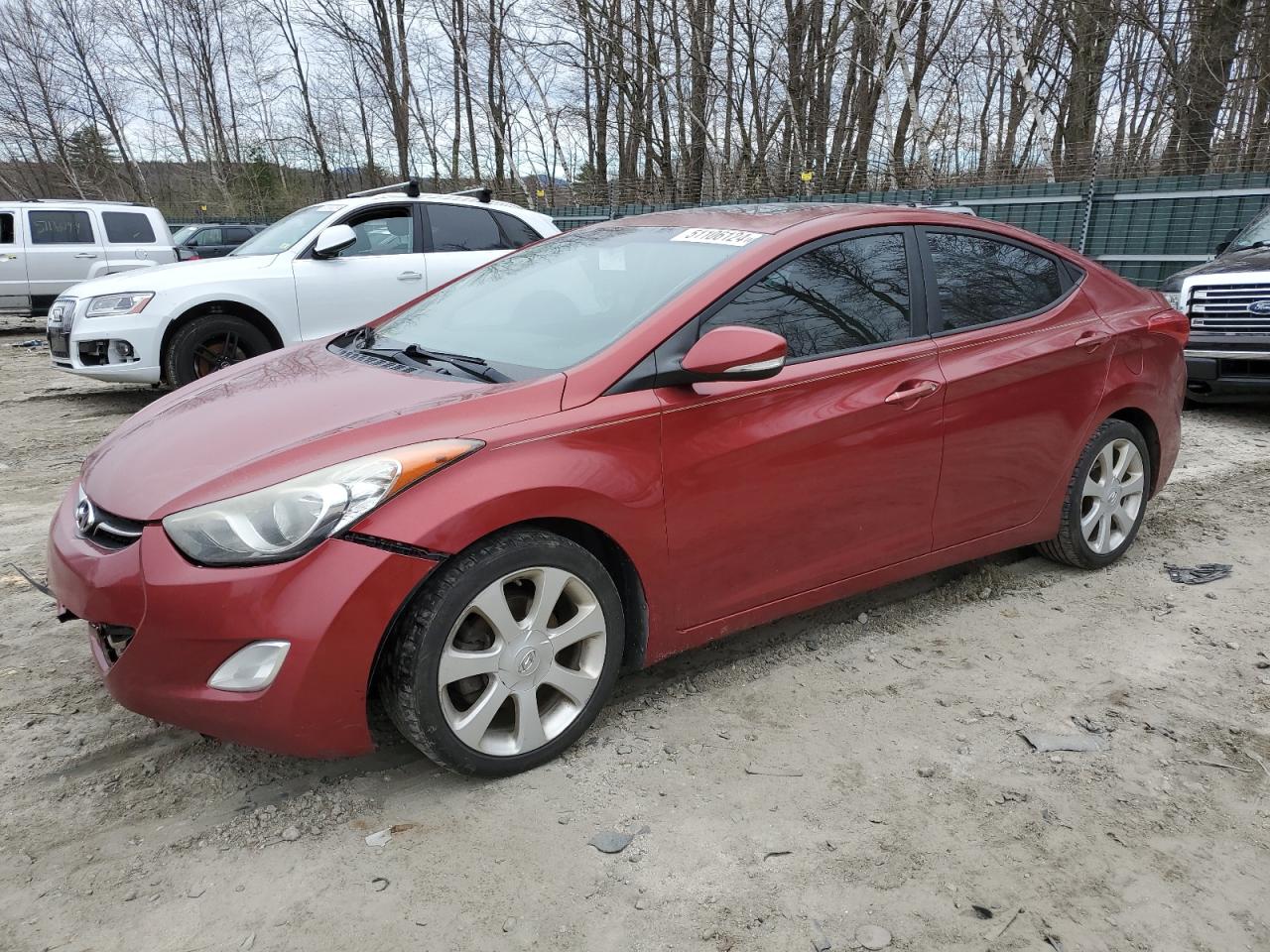 2013 Hyundai Elantra Gls vin: 5NPDH4AE8DH243060