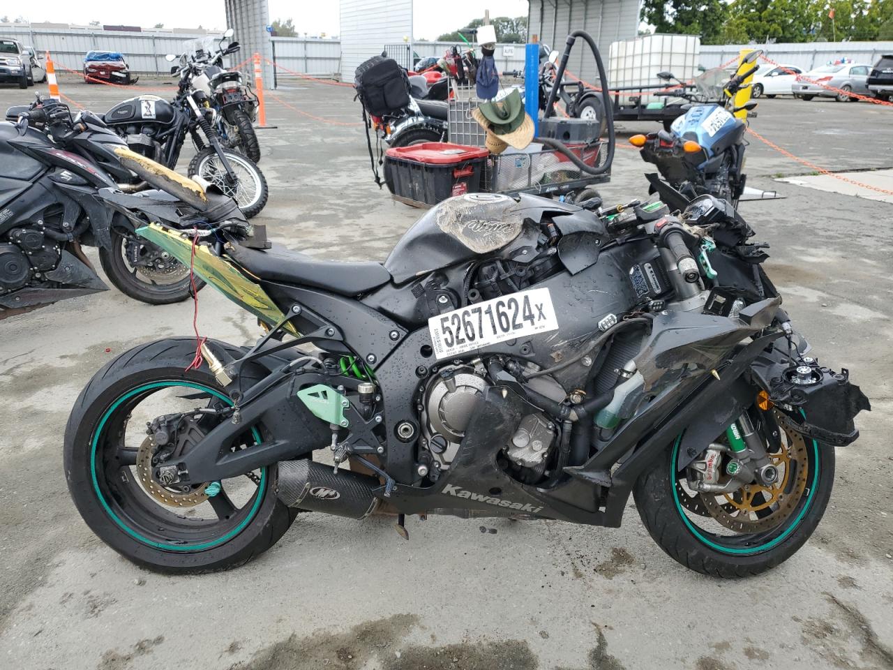 2023 Kawasaki Ninja ZX-10R at NY - Brookhaven, Copart lot 47355814 