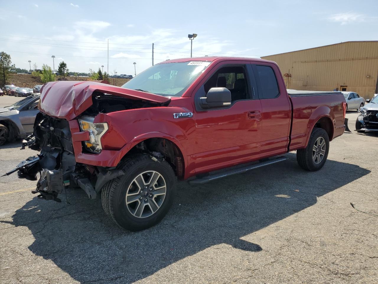 1FTFX1EF2GKF62795 2016 Ford F150 Super Cab