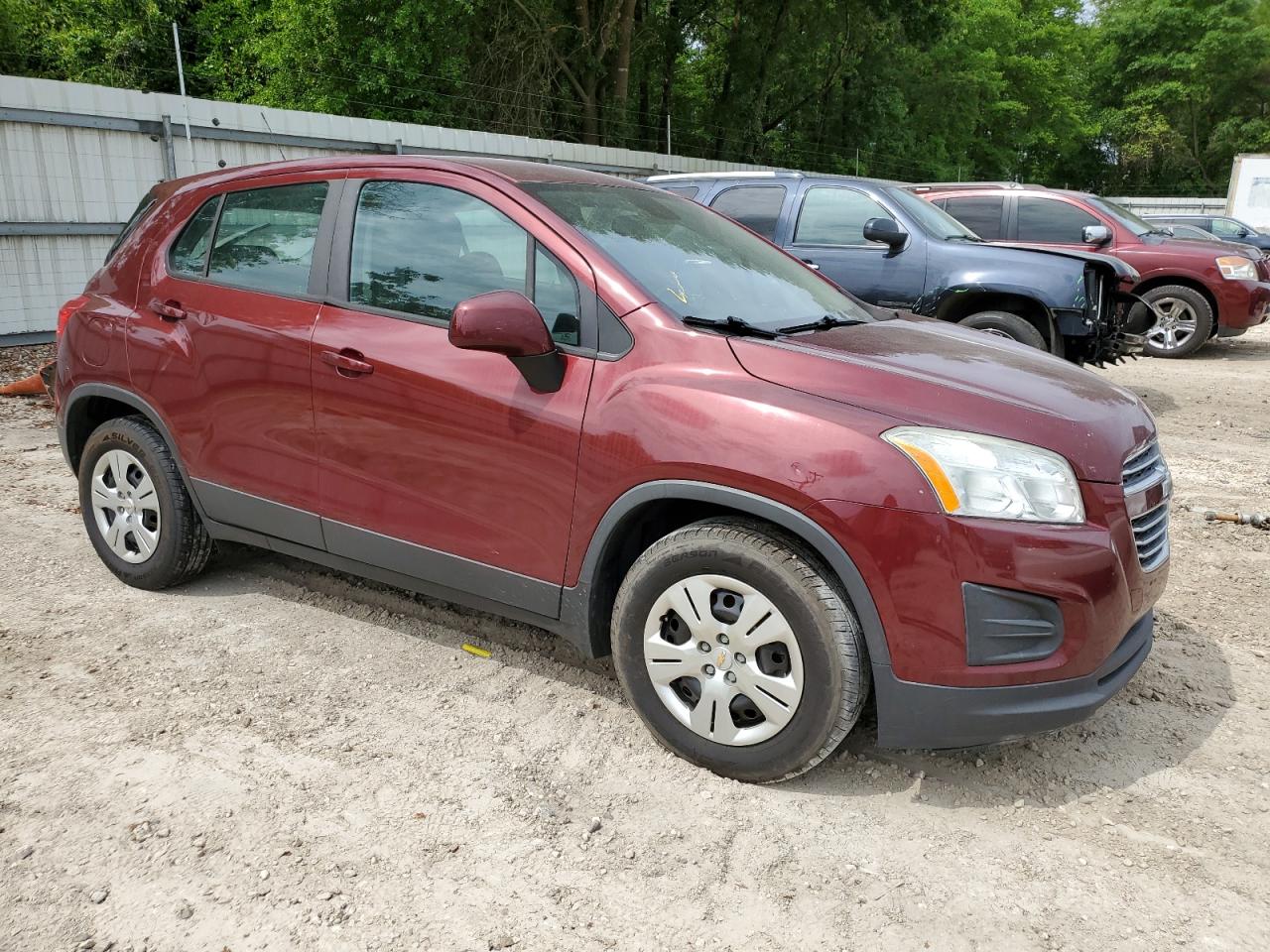 3GNCJKSB0GL158511 2016 Chevrolet Trax Ls