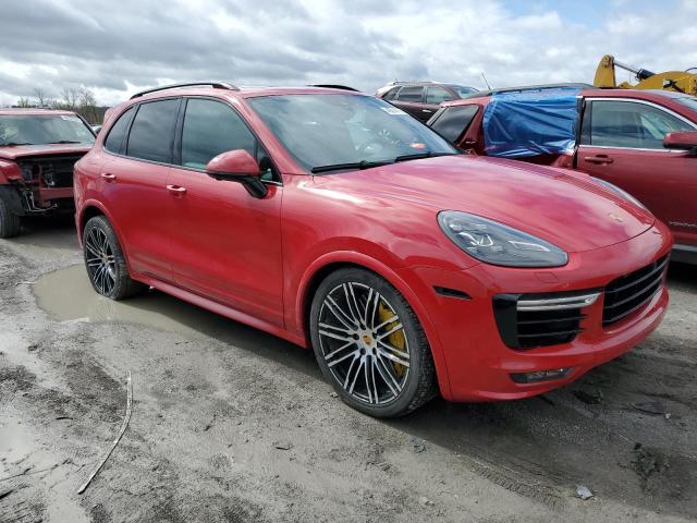  PORSCHE CAYENNE 2016 Червоний