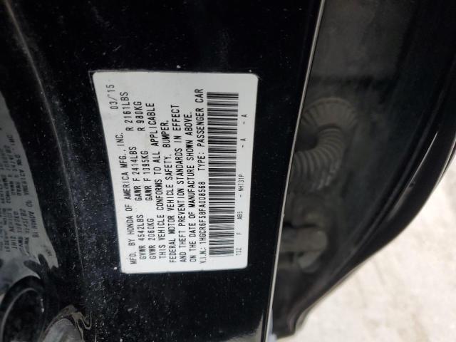 Lot #2443174091 2015 HONDA ACCORD HYB salvage car
