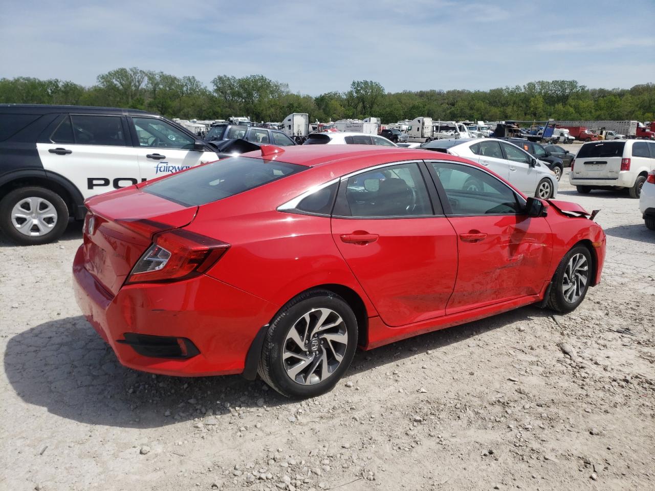 2HGFC2F79HH518683 2017 Honda Civic Ex