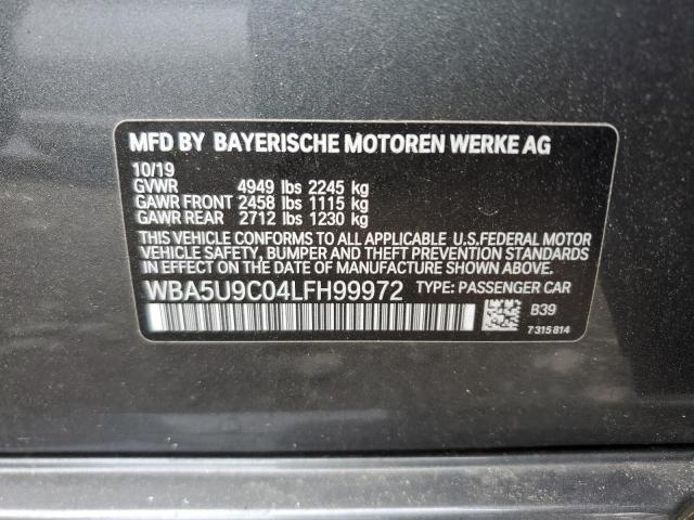 2020 BMW M340Xi VIN: WBA5U9C04LFH99972 Lot: 51248104