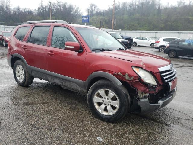 2009 Kia Borrego Lx VIN: KNDJH741695017555 Lot: 48317504