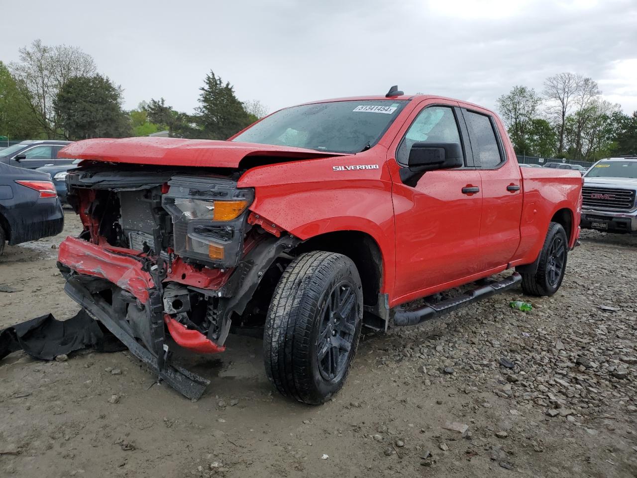 2023 Chevrolet Silverado K1500 Custom vin: 1GCRDBEK4PZ278116