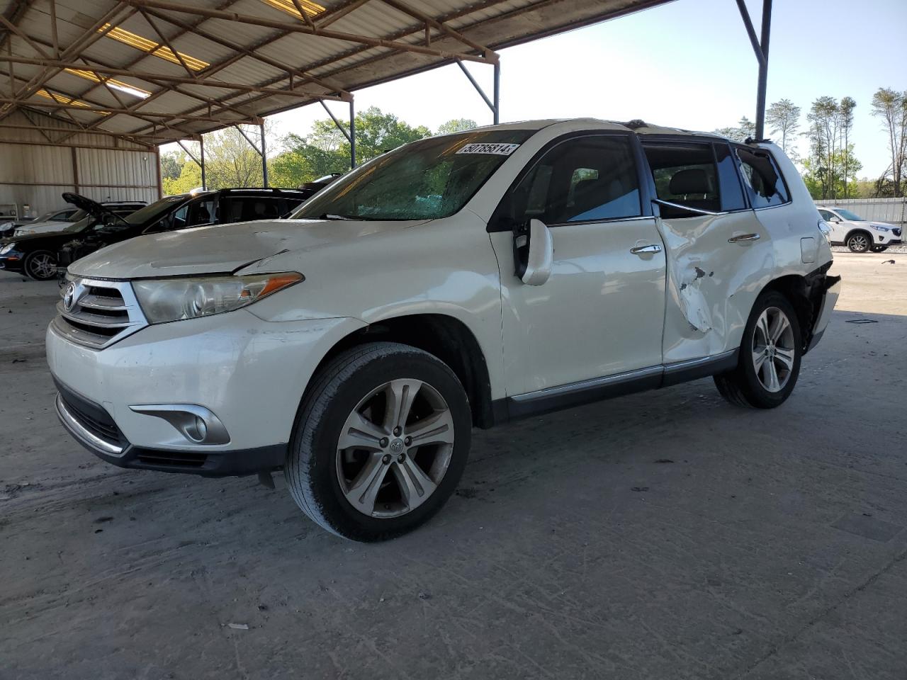 5TDYK3EH1CS073781 2012 Toyota Highlander Limited