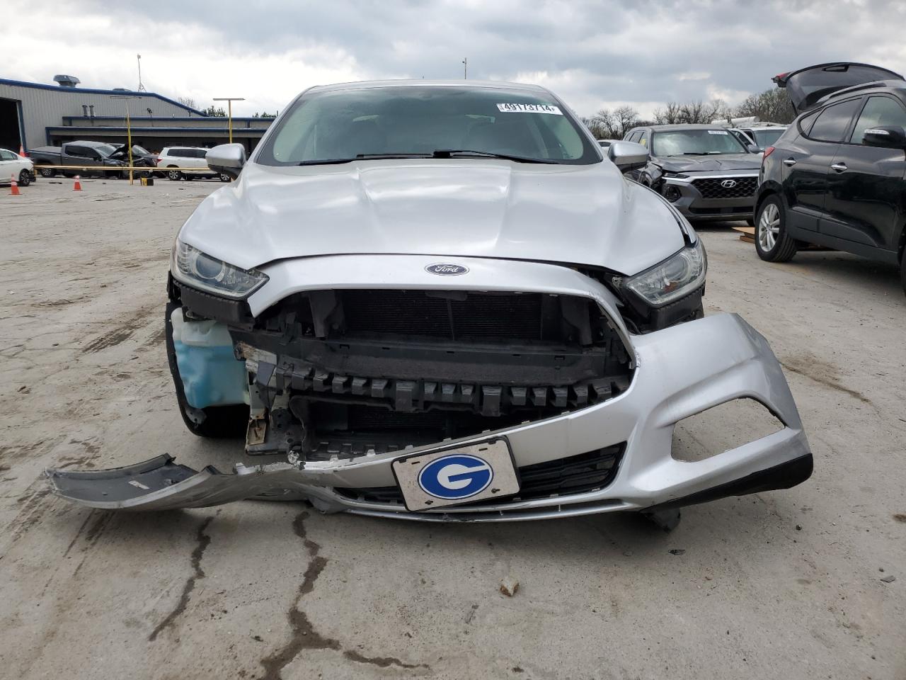 2014 Ford Fusion S vin: 1FA6P0G79E5369416