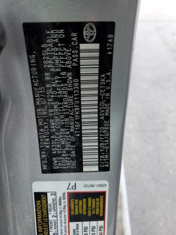 2015 Toyota Camry Le VIN: 4T1BF1FK8FU113360 Lot: 50481134