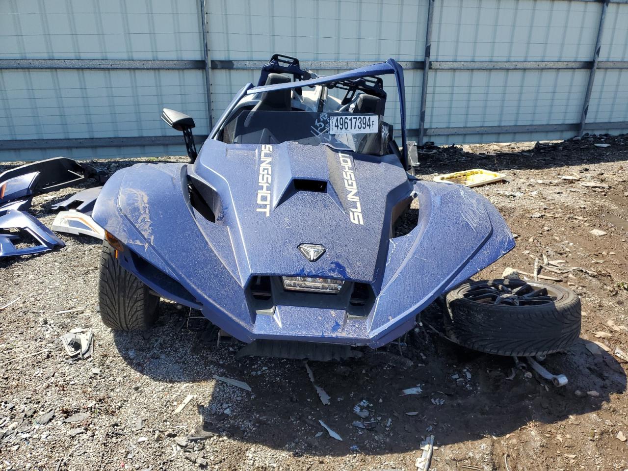 POLARIS SLINGSHOT 2022 blue  gas 57XAARHB6N8153414 photo #3