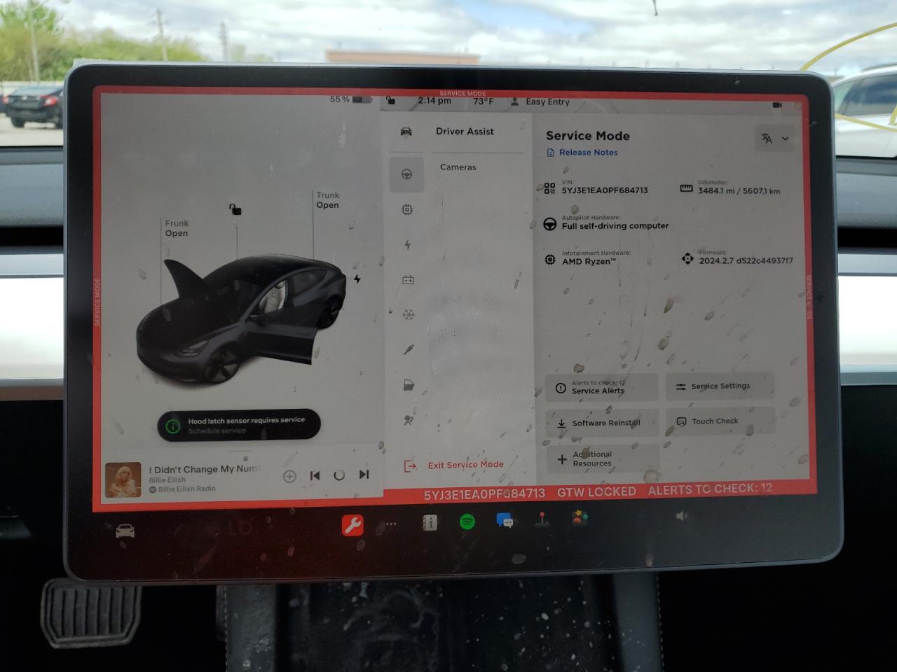 5YJ3E1EA0PF684713 2023 Tesla Model 3