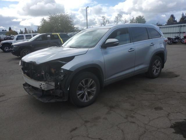 VIN 5TDJKRFH1ES064004 2014 Toyota Highlander, Xle no.1