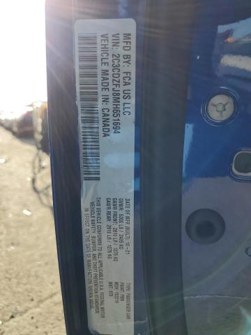 2021 Dodge Challenger R/T Scat Pack VIN: 2C3CDZFJ8MH651694 Lot: 51382844