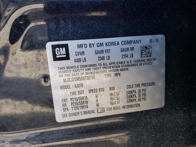 2016 BUICK ENCORE SPO - KL4CJ2SM5GB730758
