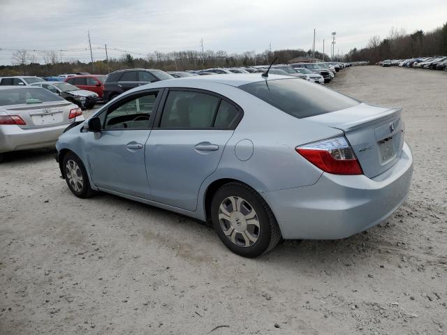 2012 Honda Civic Hybrid L VIN: JHMFB4F33CS002782 Lot: 49954794