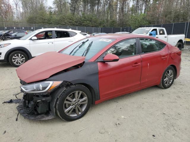 Lot #2524302055 2018 HYUNDAI ELANTRA SE salvage car