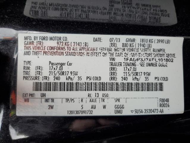 2014 Ford Focus Titanium VIN: 1FADP3J2XEL101802 Lot: 49819454