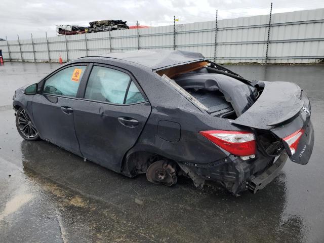 TOYOTA COROLLA L 2016 black  gas 5YFBURHE2GP532643 photo #3