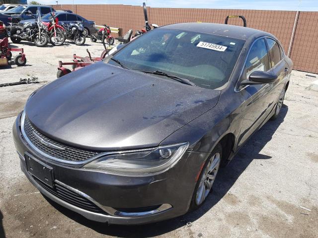 Lot #2478308349 2015 CHRYSLER 200 LIMITE salvage car