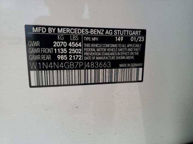 Lot #2468938769 2023 MERCEDES-BENZ GLA 250 salvage car
