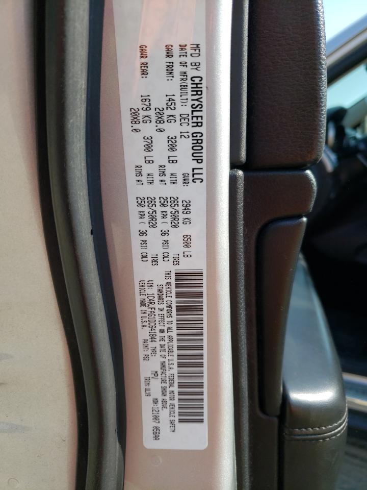 1C4RJFAG1DC641844 2013 Jeep Grand Cherokee Laredo