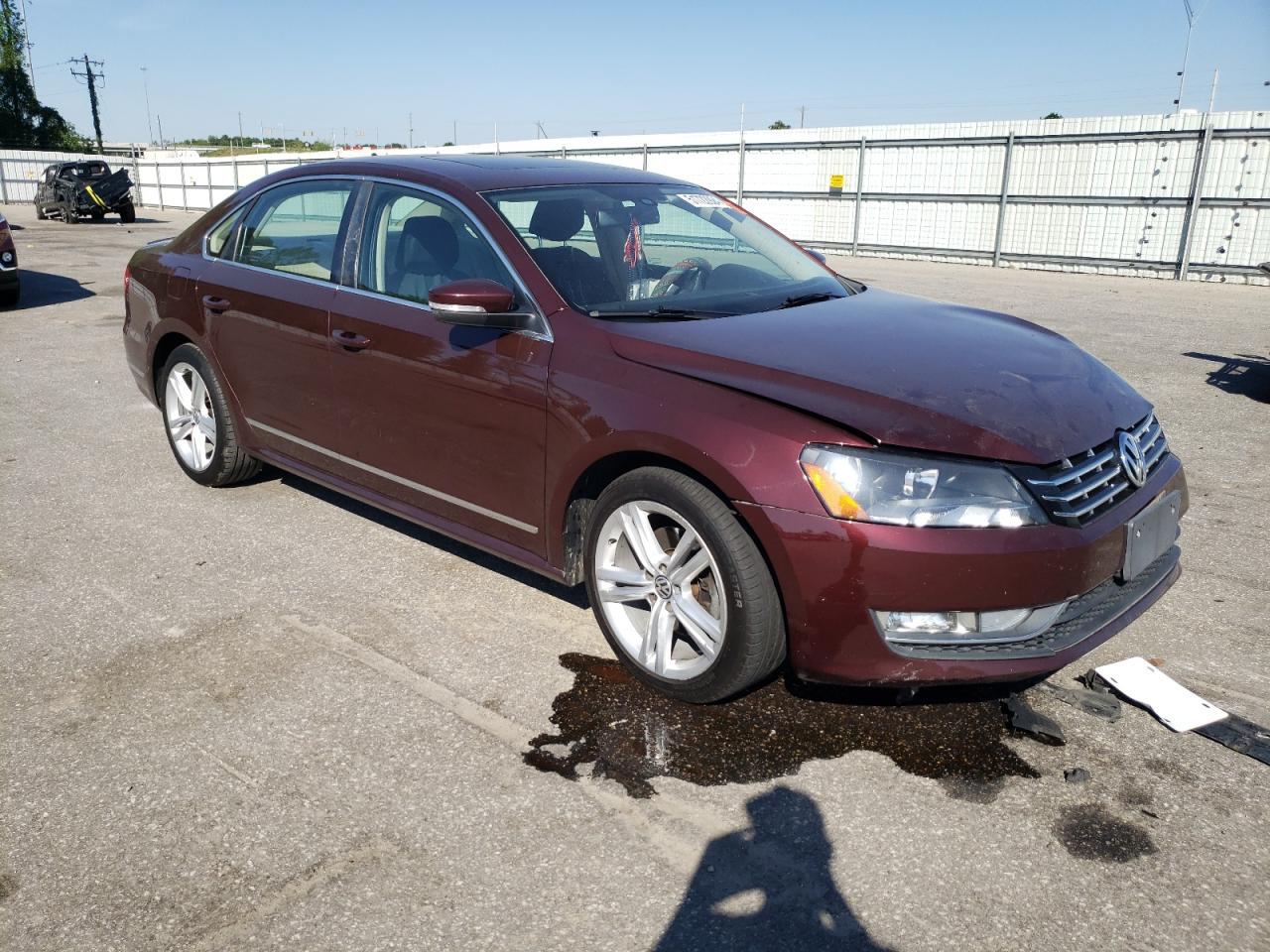 1VWCN7A3XDC148657 2013 Volkswagen Passat Sel