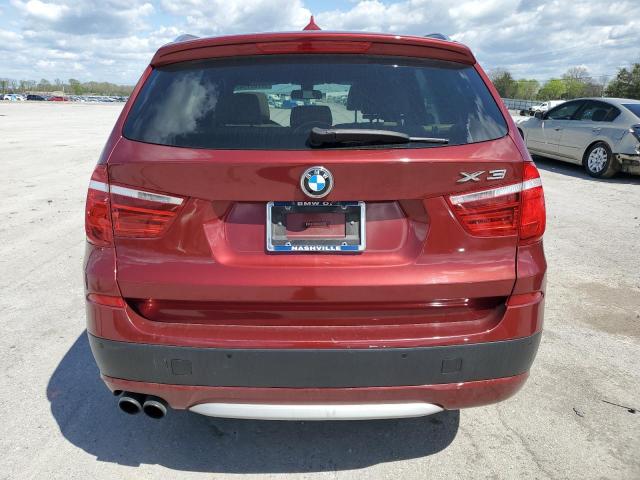 VIN 5UXWX9C55D0A15750 2013 BMW X3, Xdrive28I no.6